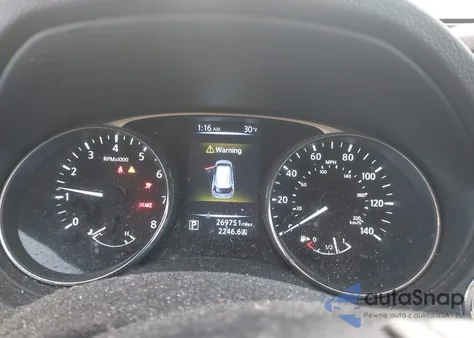 2016 Nissan Rogue Sv z USA, uszkodzony, nr VIN KNMAT2MV3GP620677